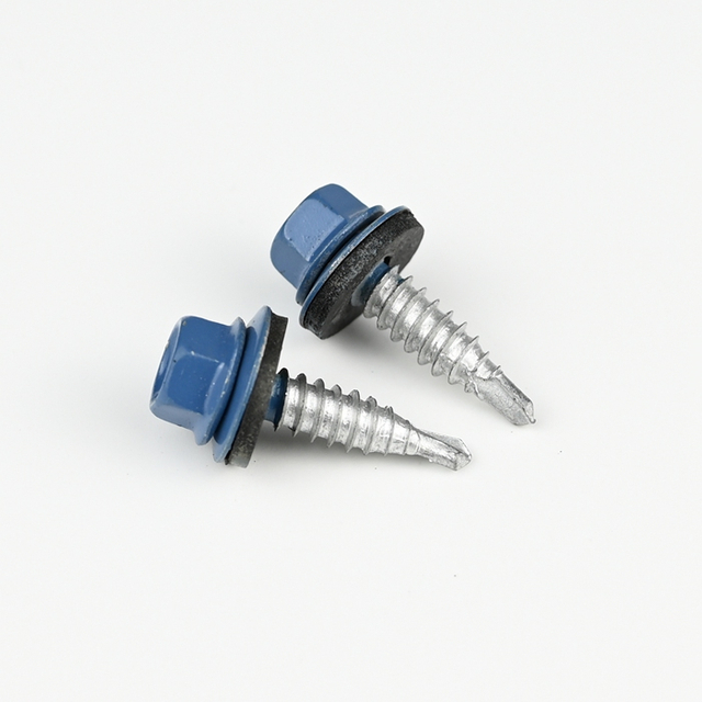 Биметаллический саморез с шестигранной головкой ST6.3-14x22