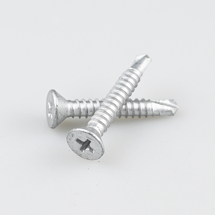 SUS316+SUS410 Самосверлящий винт с плоской головкой Phillips ST4.8-16*32