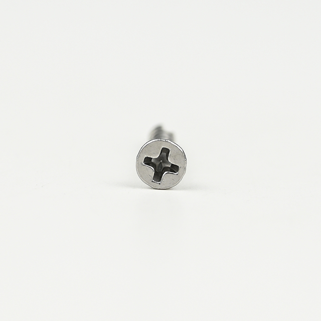 SUS410 Винт для ДСП с плоской головкой Phillips и 6 ребрами T-17 3,3-2,0*25