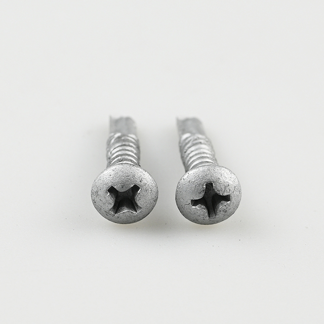 Биметаллический самосверлящий винт Phillips из нержавеющей стали 304 с цилиндрической головкой ST5.5-14*25