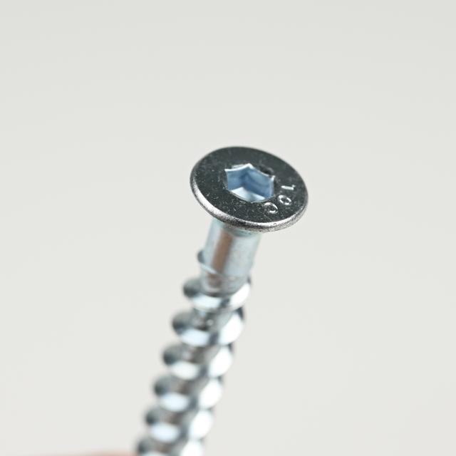 10B21 Анкерный винт с шестигранной головкой и плоской головкой для бетона M6-5,8*75