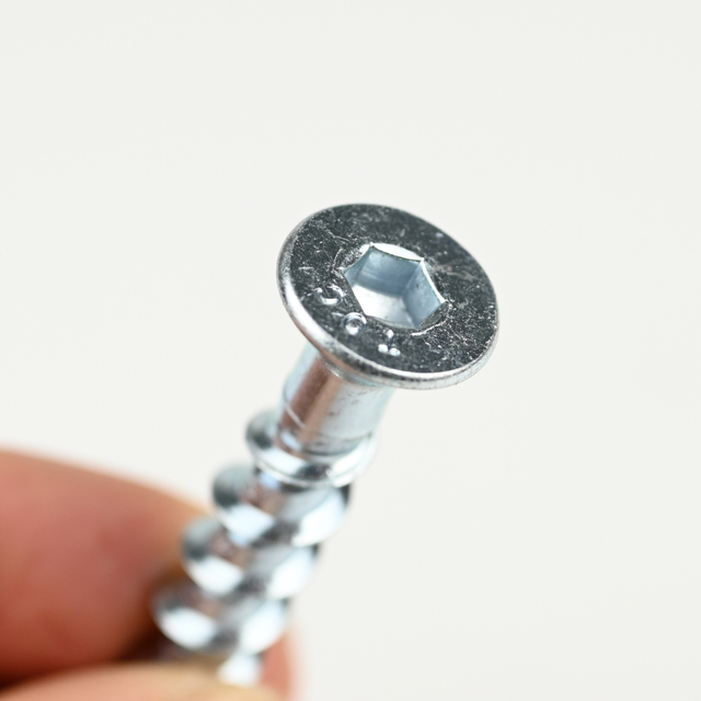 10B21 Анкерный винт с шестигранной головкой и плоской головкой для бетона M6-5,8*50