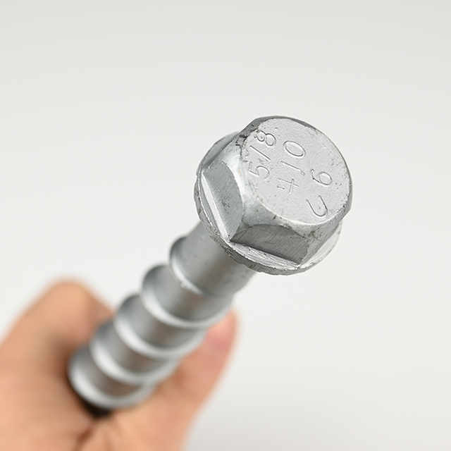 SUS410 Анкерный винт с шестигранной головкой и шайбой 5/8-14,5*6 дюймов