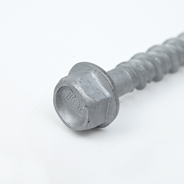 SUS410 Анкерный винт для бетона с шестигранной головкой Hi-lo ST6.3-4.5*50