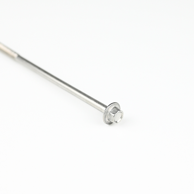 SUS410 Самосверлящий винт с шестигранной шайбой и полурезьбой ST5.5-24*140