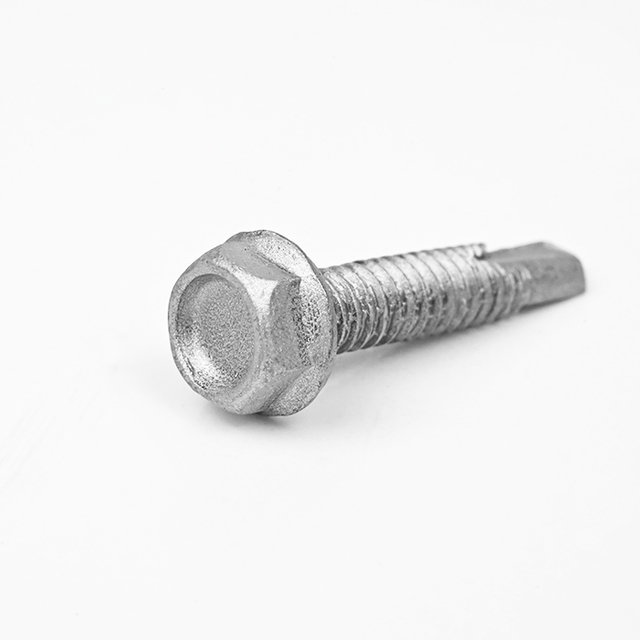 Биметаллический самосверлящий винт с шестигранной головкой SUS304 ST4.8-24*25