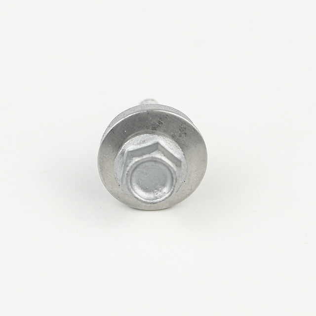 Биметаллический саморез с шестигранной головкой и фланцевой головкой 6,0-1,2*25